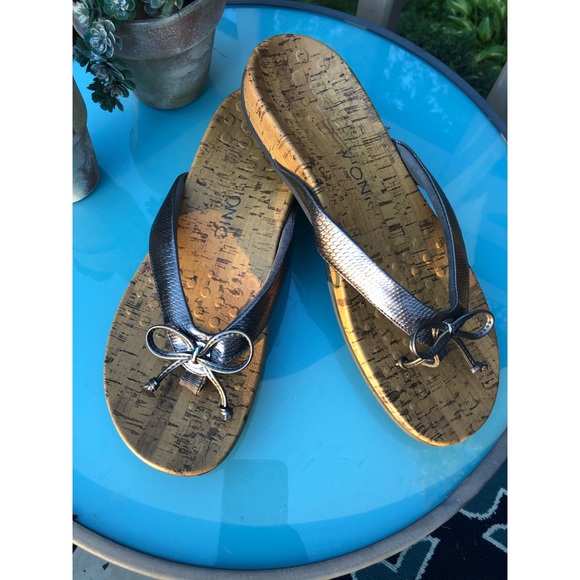 vionic bow flip flops